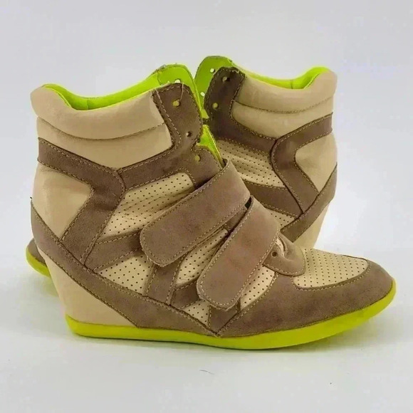 RAMPAGE WEDGE  SNEAKERS - Picture 2 of 5